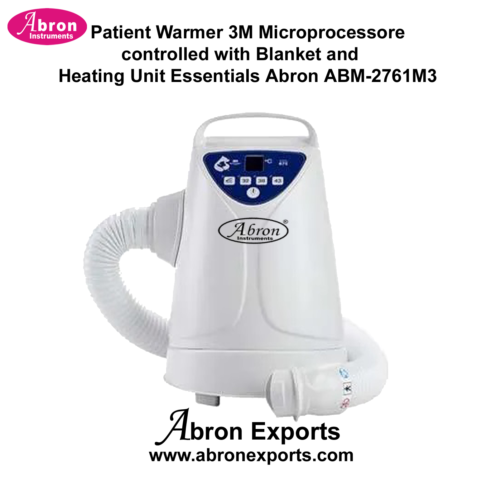 Patient warmer 3M microprocessore controlled with blanket and heating unit Essentials Abron ABM-2761M3